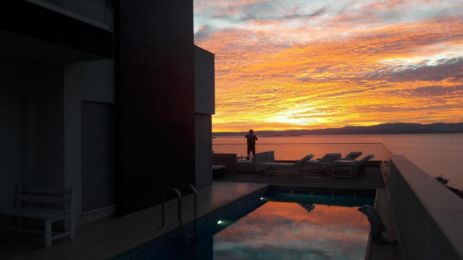 Mavi Panorama Villa Cesme Bagian luar foto