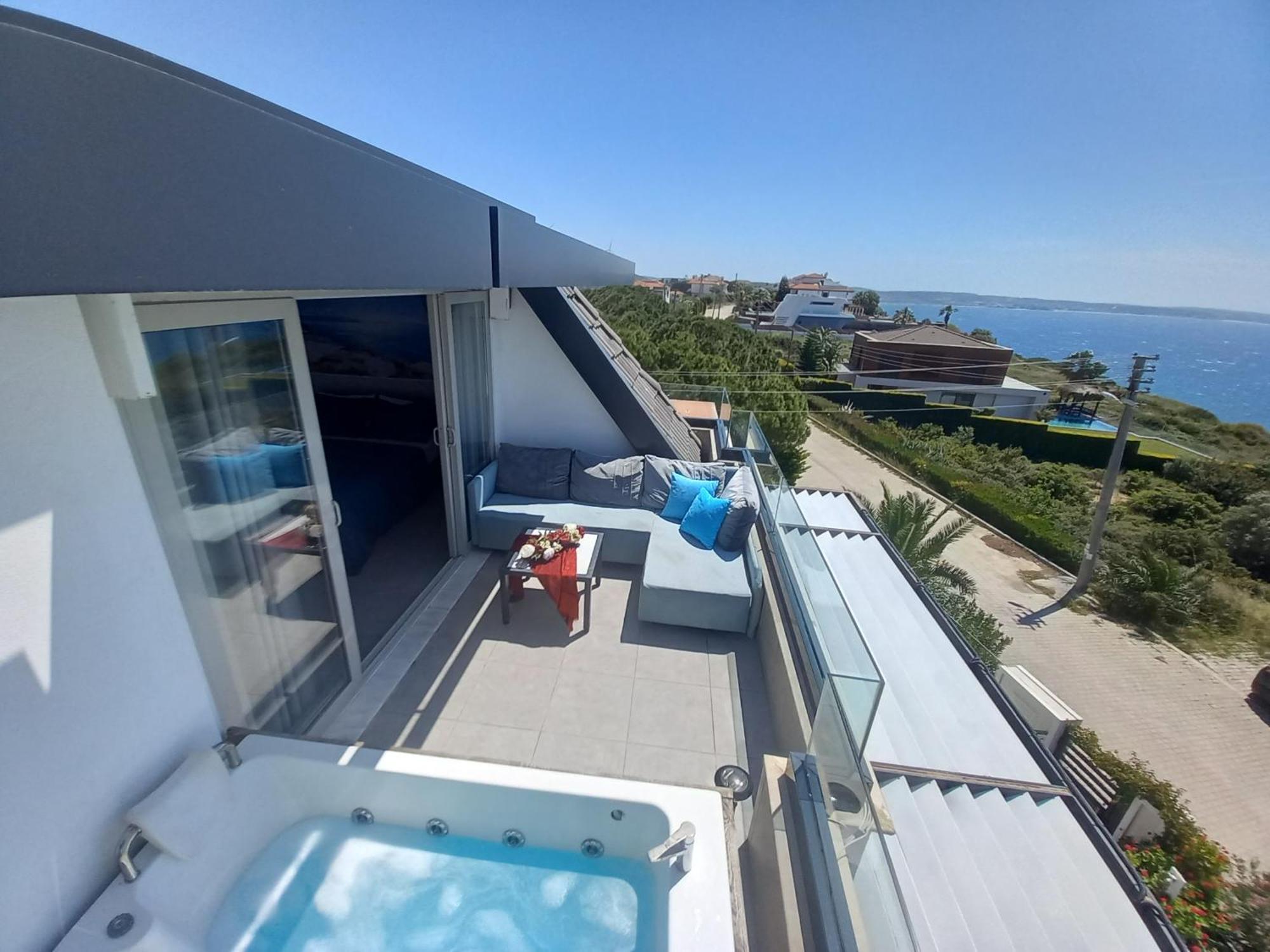 Mavi Panorama Villa Cesme Bagian luar foto
