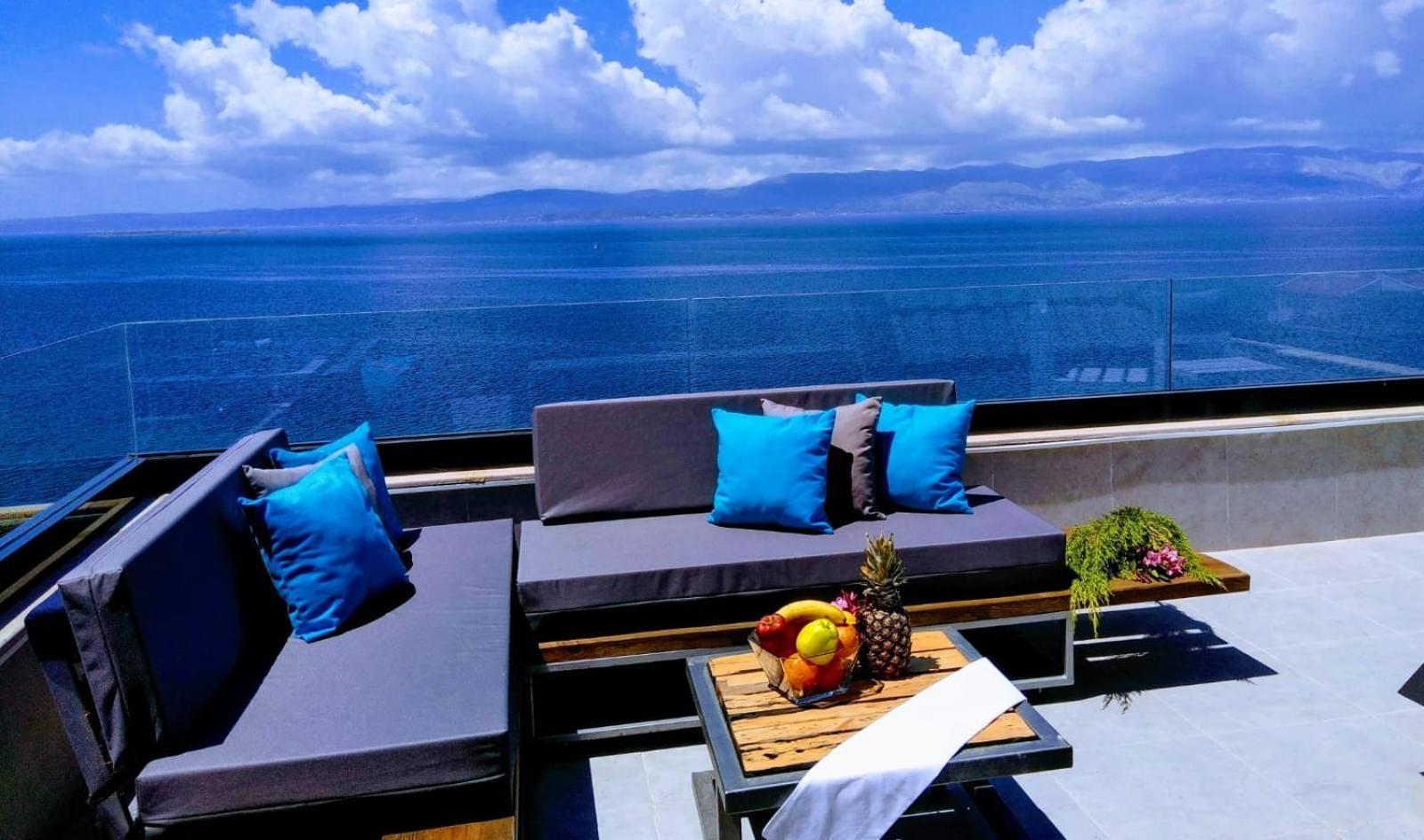 Mavi Panorama Villa Cesme Bagian luar foto
